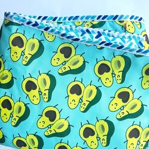 Vibrant Avocado Print Blakey double sided